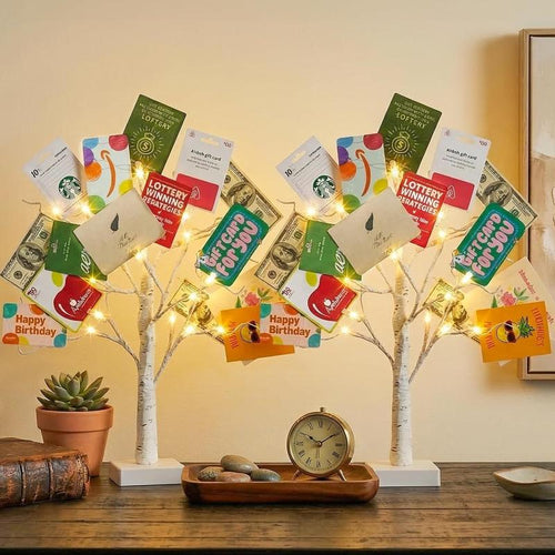 2FT Lighted Birch Tree 2-Pack