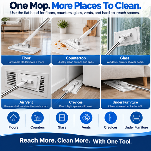 Retractable Disposable Pad Mop