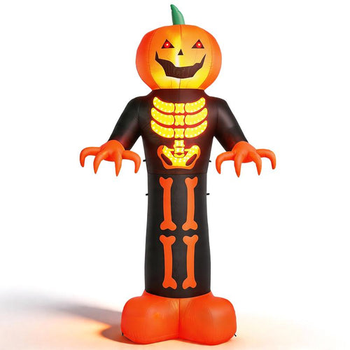 12 FT Giant Light-Up Pumpkin Reaper: The One They See First