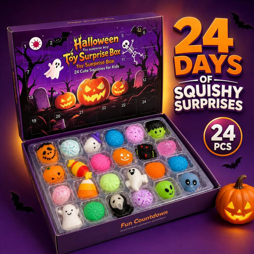 Halloween Squishy Countdown Box - 24 Day Advent