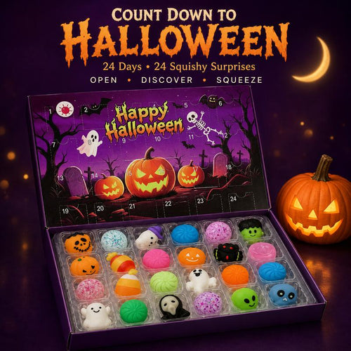 Halloween Squishy Countdown Box - 24 Day Advent
