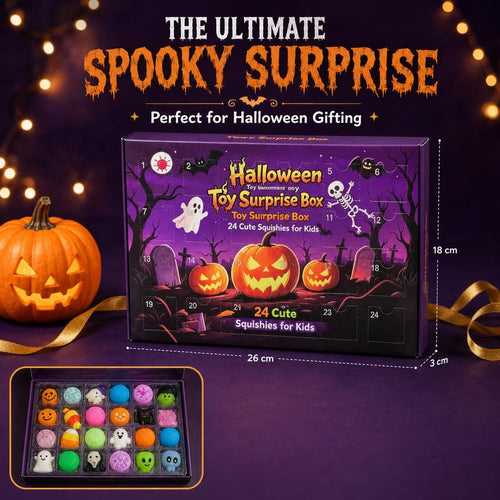 Halloween Squishy Countdown Box - 24 Day Advent