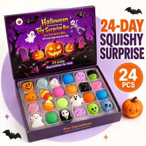 Halloween Squishy Countdown Box - 24 Day Advent
