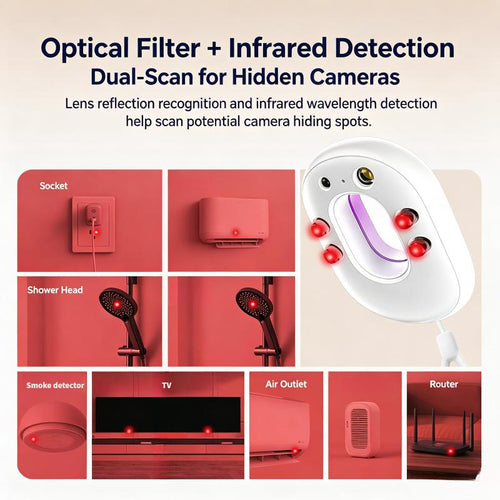 Hidden Camera Detector & Door Alarm Kit