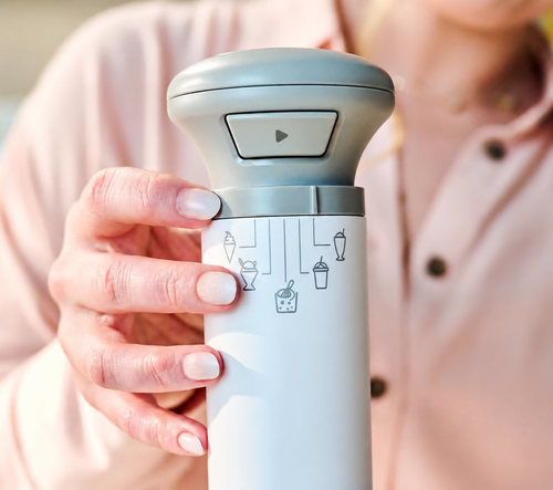 Compact Ice Cream Maker with Pints