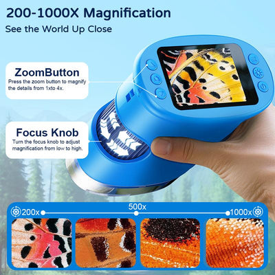 1000x Handheld Explorer Microscope