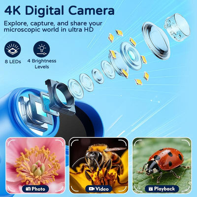 1000x Handheld Explorer Microscope