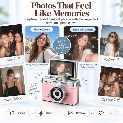 Nostalgia Mini Camera: Photos That Feel Like Memories, Wherever You Are