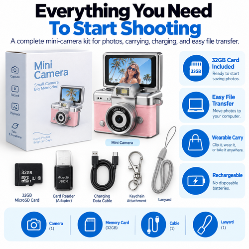 Nostalgia Mini Camera: Photos That Feel Like Memories, Wherever You Are