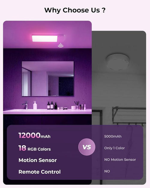 Wireless Motion Sensor Ceiling Light