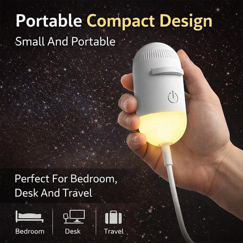 Galaxy Projector & Warm Night Light: Turns Your Ceiling Into a Star Field