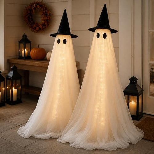 5Ft Lighted Ghost Decor 2-Pack
